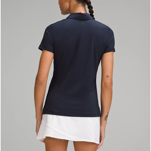 ผู้ผลิตเสื้อโปโลผู้หญิง สไตล์ยอดนิยม รับผลิตแบบ OEM เสื้อโปโลผู้หญิงผ้าคอตตอนนุ่มยืดหยุ่น แฟชั่นใหม่ สินค้าขายดี - Product Image 4