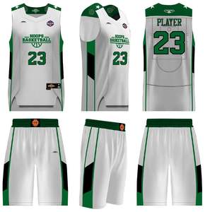 ชุดเครื่องแบบบาสเก็ตบอลสำหรับทั้งชายและหญิงชุด5XL กีฬาโพลีเอสเตอร์แห้งเร็วระบายอากาศได้ดีคุณภาพสูง - Product Image 6