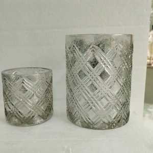 เชิงเทียนเชิงเทียนแก้วสำหรับตกแต่งบ้านและงานอีเวนต์ทำมือคุณภาพพร้อมดีไซน์ทันสมัยไม่เหมือนใคร - Product Image 6