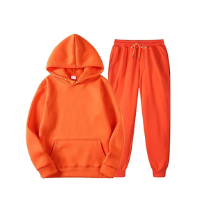 Ensemble de sweat à capuche de haute qualité à bas prix Fabricant avec logo personnalisé Ensemble de sweats à capuche et de pantalons de survêtement unisexes - Product Image 6