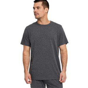 T-shirt unisexe de haute qualité pour homme, T-shirt en bambou écologique avec design graphique personnalisé pour hommes, vente en gros, livraison DDP - Product Image 1