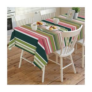 Chinese Style Christmas Bells Santa Embroidered Waterproof Oil Proof <b>Table</b> Cloth Lace Edge <b>Table</b> <b>Protector</b> Bulk Supply - Product Image 4