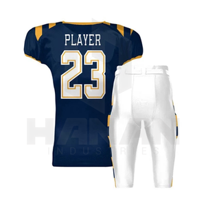 Uniforme de fútbol americano personalizado de alta calidad con características transpirables y de secado rápido Unisex adulto precio competitivo Pakistán - Product Image 6