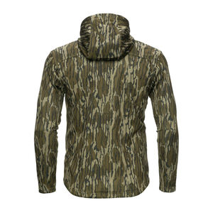 Fabricant de vestes de chasse personnalisées à faible MOQ – Veste thermique rembourrée pour homme, équipement d'extérieur, col montant, logo frontal, respirante, séchage rapide - Product Image 5