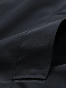 แจ็คเก็ตยีนส์ฤดูหนาวแบบกำหนดเองสำหรับผู้ชาย-ระบายอากาศได้ดี แห้งเร็ว เป็นมิตรกับสิ่งแวดล้อม ผ้าฝ้ายลำลอง ซักแบบสโตนวอช ปิดด้วยกระดุม มีกระเป๋าข้าง รับผลิตแบบ OEM - Product Image 6