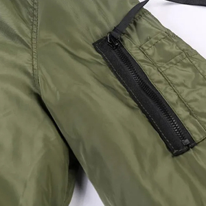 Veste bombardier hommes mode décontracté coupe-vent veste manteau hommes printemps automne nouveau col montant hommes veste - Product Image 6