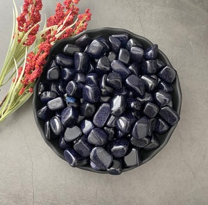 หินกลิ้งสีฟ้าโกลด์สโตนหินทรายสีฟ้าช่วยเพิ่มความกล้าหาญทางสติปัญญาและพลังงานทางกายภาพให้สูงขึ้น - Product Image 1