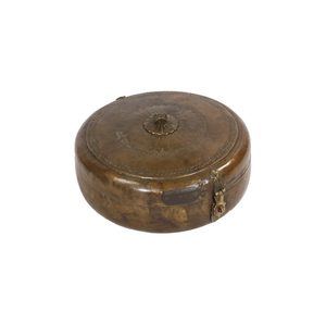 Ensembles de cadeaux de boîte de chapati en laiton fabriqués en laiton boîte de chapati en forme ronde pour taille personnalisée prix bon marché - Product Image 2