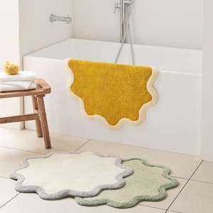 2025 tapis de bain personnalisé en gros de haute qualité tapis de bain de créateur à séchage rapide coton avec des techniques fabriquées à la machine pour les salles de bain par ITHL - Product Image 1