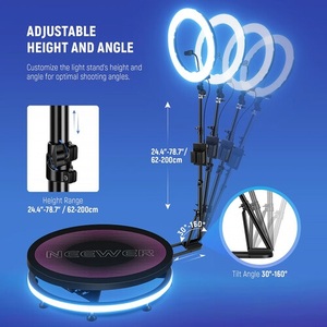 ¡COMPRA AHORA! Nueva Plataforma Giratoria para Cabina de Fotos 360 con Control Remoto para Captura de Video en Eventos - EXPORTACIONES MUNDIALES - Product Image 3