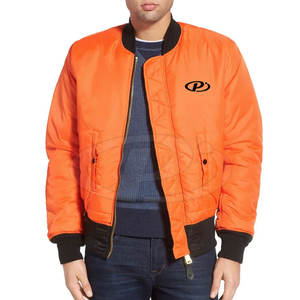 Meilleures ventes Blouson aviateur pour homme fabriqué sur mesure avec un matériau respirant à manches longues et à col montant Prix - Product Image 3