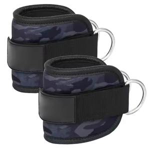 Correa de Tobillo Acolchada de Neopreno Personalizada al por Mayor para Máquina de Cable, Ajustable, para Ejercicios de Musculación, Fitness, Piernas, Glúteos y Kickback - Product Image 3