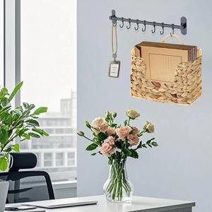 Panier suspendu pour mur, panier de rangement fait à la main, vente en gros, écologique, fabriqué au Vietnam - Product Image 6