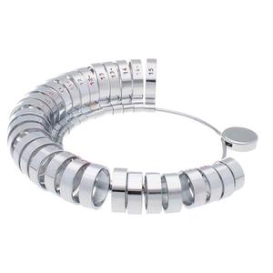 Wide Band <b>Ring</b> <b>Sizer</b>, Size 1 -15 US, <b>Ring</b> Gauge, <b>Ring</b> Sizing Tool for Wide Band <b>Rings</b>, <b>Ring</b> Measure, Jewelry Making Tools - Product Image 1