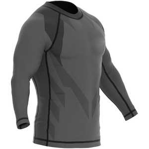Chemises de compression Rash Guard personnalisées pour hommes, à séchage rapide, manches longues, vêtements de sport pour adultes, MMA - Product Image 4