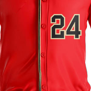 Maillot de Baseball à séchage rapide Slim Fit hommes maillot de Baseball vêtements de sport maillot de Baseball de couleur unie - Product Image 5