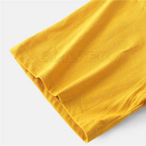 Servicio OEM Precio al por Mayor Camisetas para Hombre Nuevo Estilo Hechas a Medida Secado Rápido Tela de Poliéster/Algodón Felpa Ecológica - Product Image 3