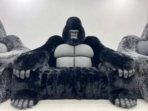 Divano a Forma di Gorilla Gigante Personalizzato, Poltrona <span class=keywords><strong>Stile</strong></span> Re Gorilla, Grande Divano Componibile per <span class=keywords><strong>Soggiorno</strong></span> - Product Image 4