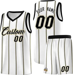 Conjunto de Uniforme de Baloncesto Personalizado para Hombre, Transpirable, con Diseño Deportivo Impreso - Product Image 4