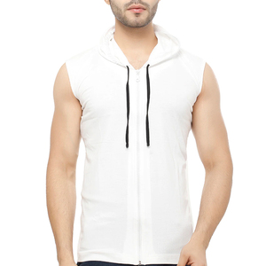 เสื้อฮู้ดแขนกุดสำหรับผู้ชายและผู้หญิงสำหรับใส่ออกกำลังกายฟิตเนสฤดูใบไม้ร่วงฤดูหนาว - Product Image 4