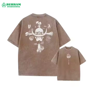 เสื้อยืดผู้ชายทรงหลวม ผ้าฝ้ายออร์แกนิค 100% พิมพ์ลายเต็มตัว เป็นมิตรกับสิ่งแวดล้อม แห้งเร็ว คุณภาพสูง ขายส่ง แฟชั่น - Product Image 3