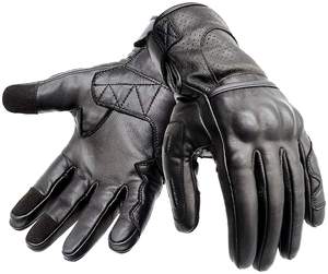 Gants d'hiver respirants en cuir pour moto, course de moto, courts, unisexes - Product Image 4