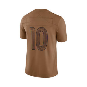 เสื้อเจอร์ซีย์ใส่เล่นกีฬาแบบแห้งเร็วแบบอเมริกันชุดกีฬาระบายอากาศได้ดีมีเอกลักษณ์ออกแบบได้ตามต้องการ - Product Image 3