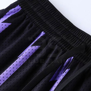 Pantalones cortos de baloncesto de alta calidad para hombre, ropa atlética ligera transpirable para un rendimiento óptimo, pantalones cortos holgados - Product Image 3