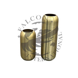 Ensemble minimaliste moderne de 3 grands bougeoirs de Noël porte-bougies cylindriques - Product Image 5