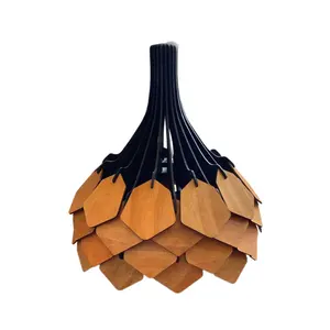 悬挂吸顶灯木制吊灯来自Vigifarm豪华现代风格越南供应商