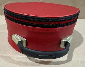 Étui à degrés maçonniques en imitation cuir brodé à la main couronne de Fès et boîte en plastique cosmétique ronpex - Product Image 2