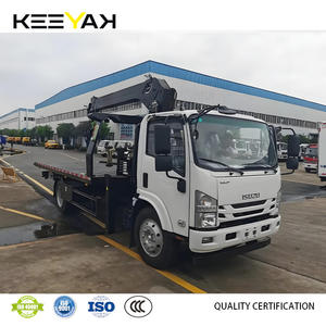 Grúa de Remolque de 4 Toneladas 4*2 Isuzu Diésel, Camión Portacoches con Grúa de 2 Toneladas y 3.2 Toneladas para Rescate en Carretera - Product Image 6
