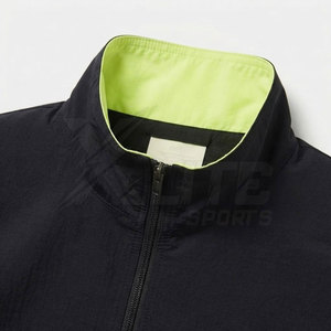 Premium Quality <b>Winter</b> Sports Training Full Zip Front Logo Men Track <b>Jacket</b> with Stand Collar for <b>Running</b> Fitness Outdoor Sports - Product Image 3