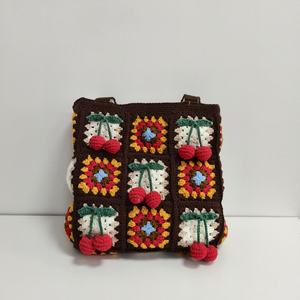 Bolso de Hombro Tejido a Crochet, Hecho a Mano, con Decoración de Bordado, Nueva Tendencia de Moda 2025, Venta al Por Mayor de Fábrica - Product Image 2