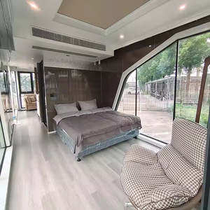 Casas Prefabricadas <span class=keywords><strong>de</strong></span> Diseño Moderno y Lujoso, Casas Prefabricadas <span class=keywords><strong>de</strong></span> Lujo Tipo Cápsula, Casa <span class=keywords><strong>de</strong></span> 2 Dormitorios con Cocina - Product Image 3
