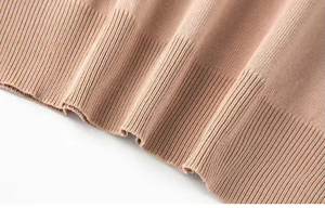 Chemise pour homme à manches courtes en soie glacée et laine avec logo en relief sur le devant, style décontracté, polo - Product Image 4