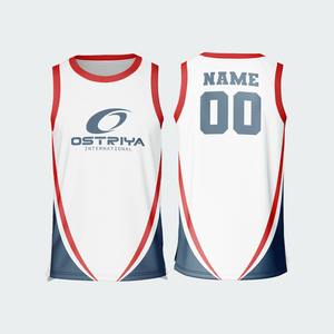 Maillot de basket-ball unisexe sans manches été 2026, personnalisable avec nom et équipe, faible MOQ, respirant, technique de sublimation unie, grandes tailles XS - Product Image 6