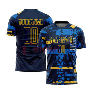 เสื้อฟุตบอลแบบซับลิเมชันสำหรับผู้ชายเสื้อทีมฟุตบอลแบบสั่งตัดสำหรับเยาวชน - Product Image 1