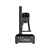 Grabador Láser de Fibra 20W/30W/50W para Metal, Madera, Cuero, MDF, Nuevo, Compatible con DXF/PLT, Precisión de 0.01mm, Uso Doméstico y en Restaurantes