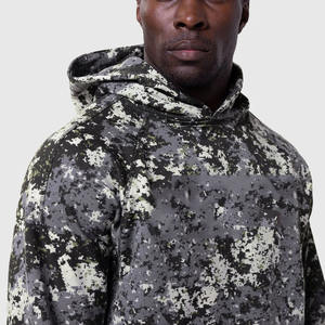 เสื้อมีฮู้ดสวมหัวลายพรางสำหรับผู้ชายผ้าเทอร์รี่ฝรั่งเศสคอตตอน500GSM ออกแบบโลโก้ได้ตามต้องการและส่งออกทั่วโลก - Product Image 5