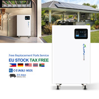 Batería de Litio para Almacenamiento de Energía Doméstica LVFU Solar de 5kWh, 10kWh, 15kWh, Batería Híbrida para Red Eléctrica de China de 100Ah, 200Ah, 48V, 300Ah