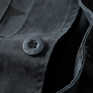 Chaqueta Utilitaria de Lona Ecológica Unisex para Invierno, con 4 Bolsillos Delanteros, Resistente al Viento, Transpirable y Personalizable, Estilo Urbano - Product Image 5