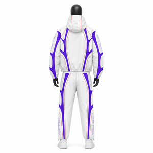 Men’s Nylon Windbreaker <b>Tracksuit</b> Custom Hooded Running Suit Athletic Jogger Set Lightweight Windbreaker <b>Tracksuit</b> - Product Image 2
