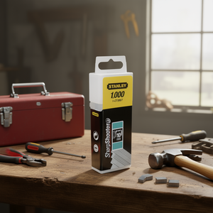 ลวดเย็บกระดาษสแตนลีย์ 10000 แบบแบน หัวแคบ แพ็คหลายชิ้น - Product Image 3