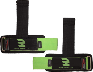 Wrist Support Power Strap Pull Up Workout 1 Pair <b>Weight</b> Lifting Straps Neoprene Padding Lifting Strap - Product Image 1