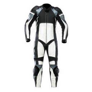 Traje de Motocicleta de Cuero Cómodo y de Alta Calidad, Transpirable, Resistente al Viento e Impermeable, Ligero, para Carreras y Ropa Deportiva Personalizada - Product Image 1