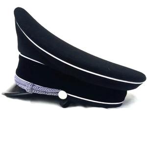 Casquette à visière en laine pour hommes officiers d'infanterie d'élite allemande Field Black IN SIZES - Product Image 3