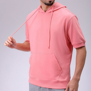 Sweat-shirt et sweat à capuche pour hommes pull à capuche zippé oversize crewneck coton OEM Bulk Streetwear - Product Image 6