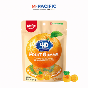 AMOS China รุ่นลิมิเต็ดอิดิชั่นของขวัญวันหยุด65g AMOS 4D ผลกัมมี่พีชระเบิด - Product Image 3