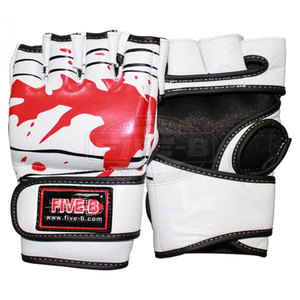 ถุงมือฝึกซ้อม MMA แบบปรับได้ ทำจากหนัง พร้อมซับในนุ่ม ฝ่ามือเปิด น้ำหนักเบา ผลิตในปากีสถาน ถุงมือสำหรับฝึกซ้อม MMA - Product Image 2